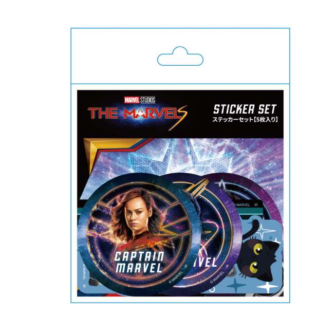 Set de 5 stickers de The Marvels