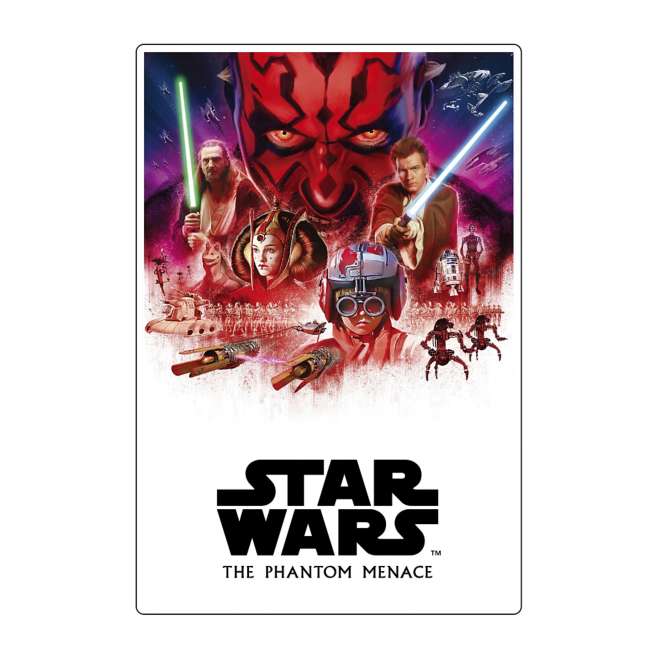 Colección de tarjetas cambiantes Star Wars Saga