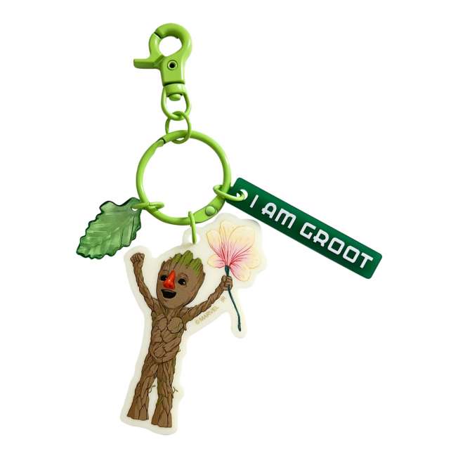 Llavero de acrílico de I Am Groot