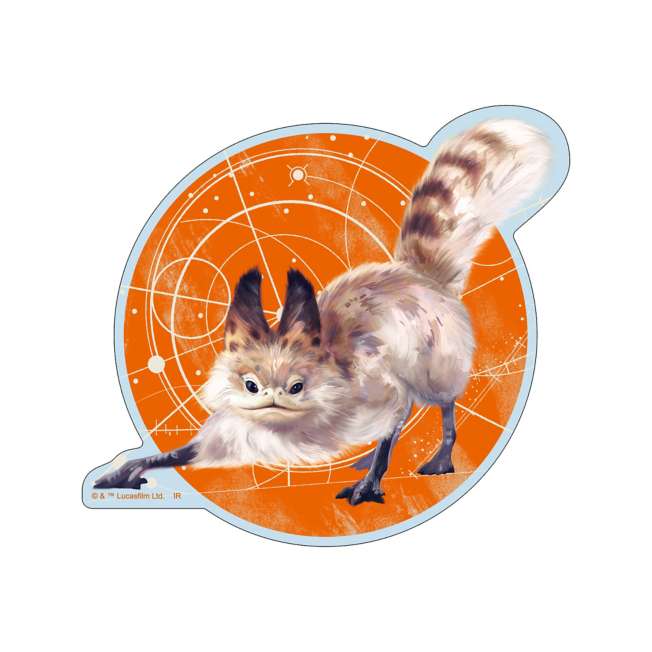 Sticker troquelado de Ahsoka - Star Wars