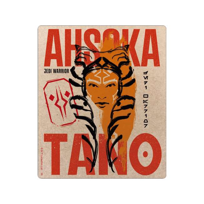 Sticker kraft de Ahsoka - Star Wars