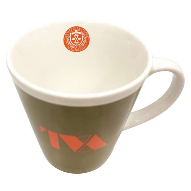 Taza de Loki temporada 2 con logo de la TVA