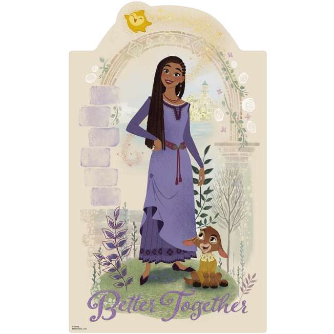 Lámina troquelada para cuaderno Disney Wish