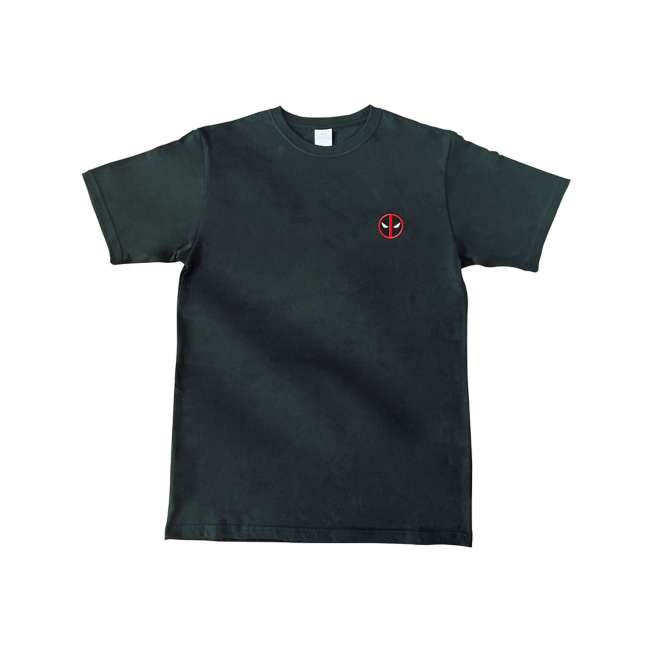 Polera Deadpool & Wolverine negra, talla L