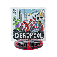 Soporte acrílico sorpresa de Deadpool y Wolverine