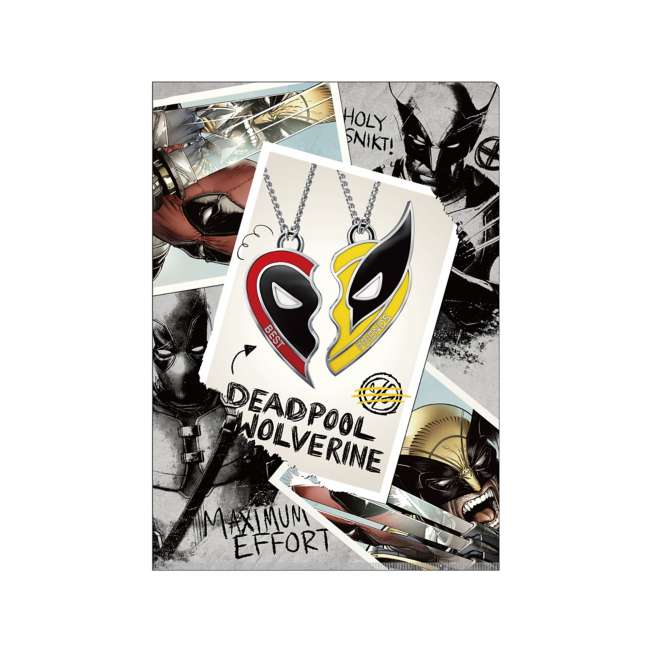Carpeta doble bolsillo de Deadpool y Wolverine