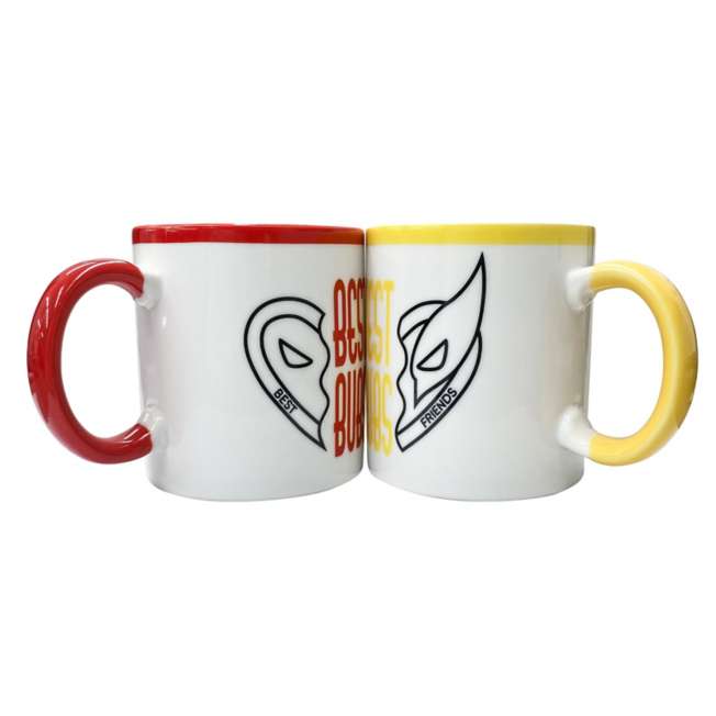 Set de 2 tazas de Deadpool y Wolverine
