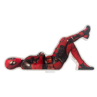 Figura acrílica de Deadpool recostado B