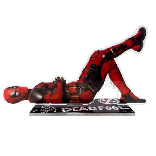 Figura acrílica de Deadpool recostado B