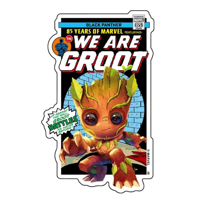 Sticker troquelado We Are Groot