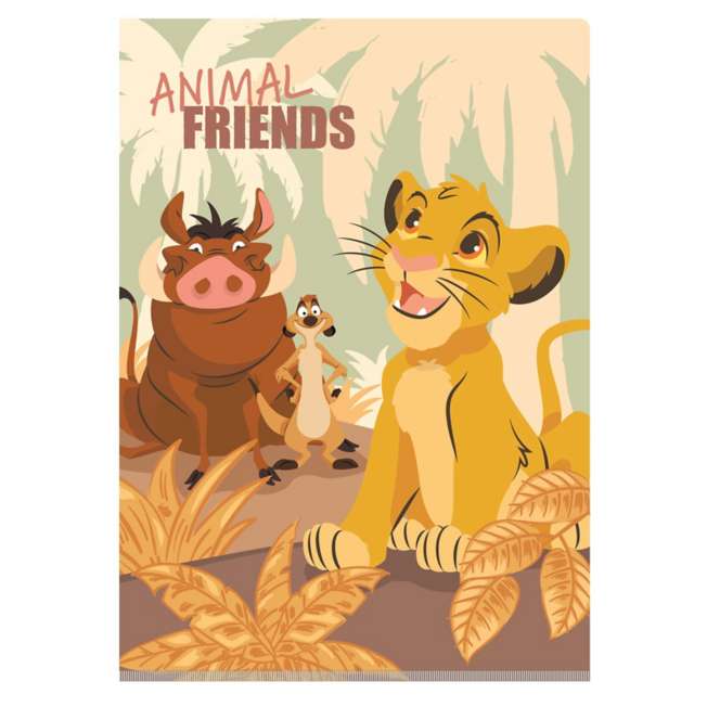 Carpeta doble bolsillo A4 El Rey León