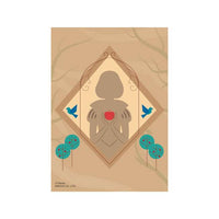 Bloc de notas plegable de Blancanieves