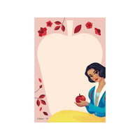 Bloc de notas plegable de Blancanieves
