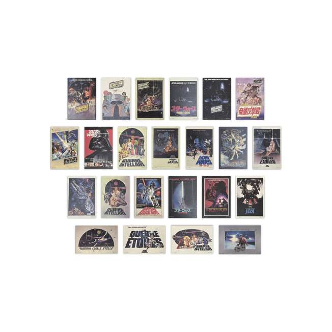 Colección de tarjetas de arte Star Wars Saga