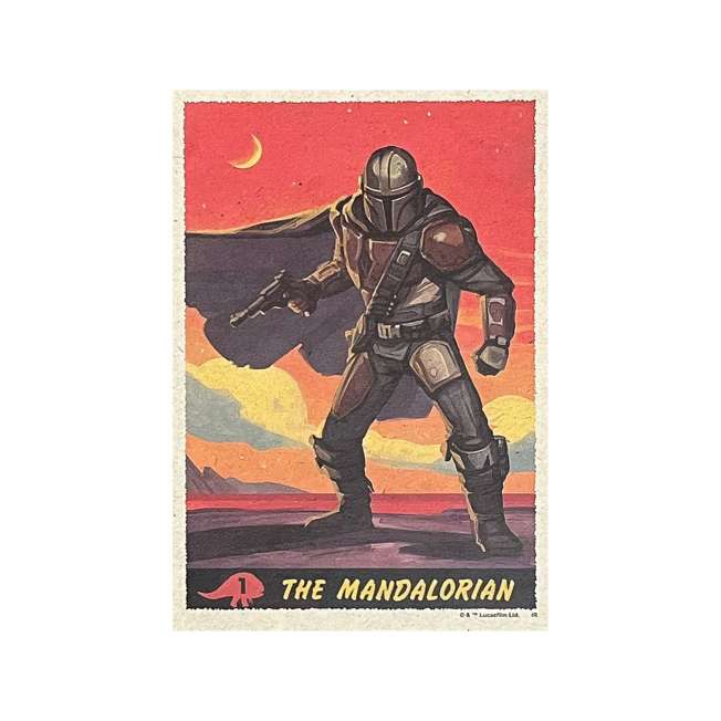 Colección de tarjetas artísticas de The Mandalorian