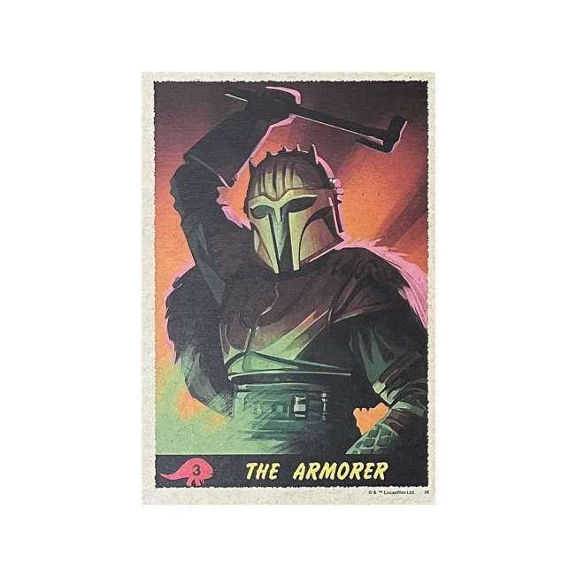 Colección de tarjetas artísticas de The Mandalorian