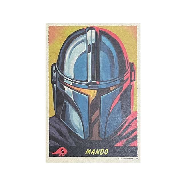 Colección de tarjetas artísticas de The Mandalorian
