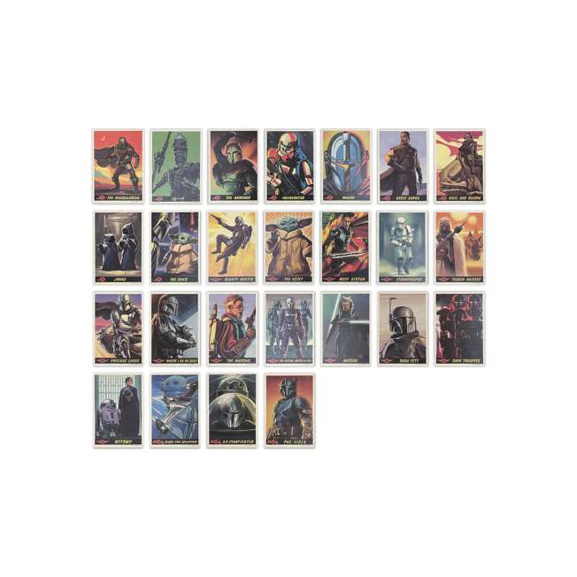 Colección de tarjetas artísticas de The Mandalorian