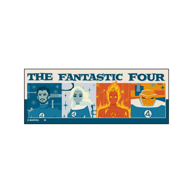 Los 4 Fantásticos: Primeros pasos - Set de stickers
