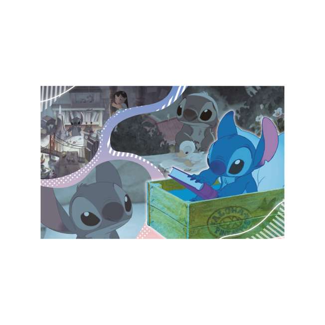 Colección de tarjetas de escenas Lilo & Stitch
