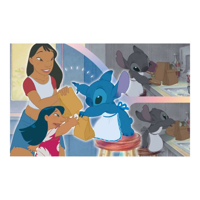 Colección de tarjetas de escenas Lilo & Stitch