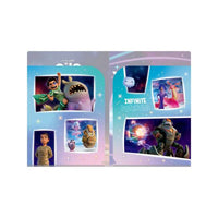 Carpeta transparente A4 con doble bolsillo Elio