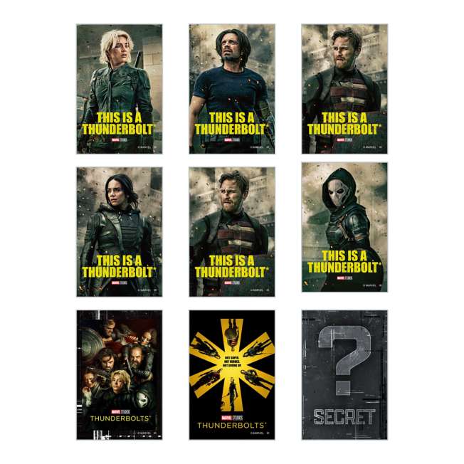 Pin cuadrado sorpresa Thunderbolts*