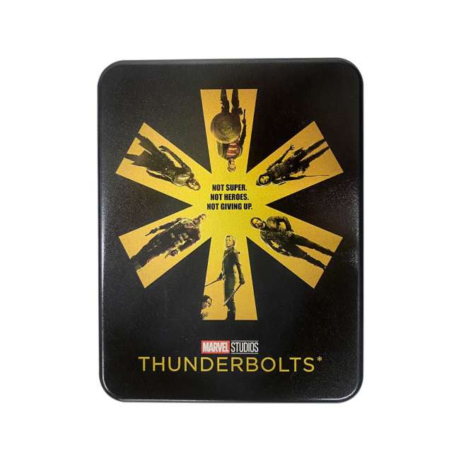 Set de 16 postales de Thunderbolts* en estuche metálico