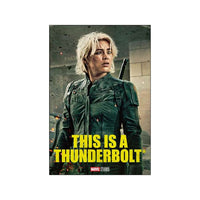 Set de 16 postales de Thunderbolts* en estuche metálico