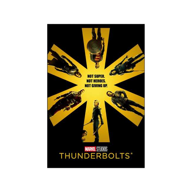 Set de 16 postales de Thunderbolts* en estuche metálico