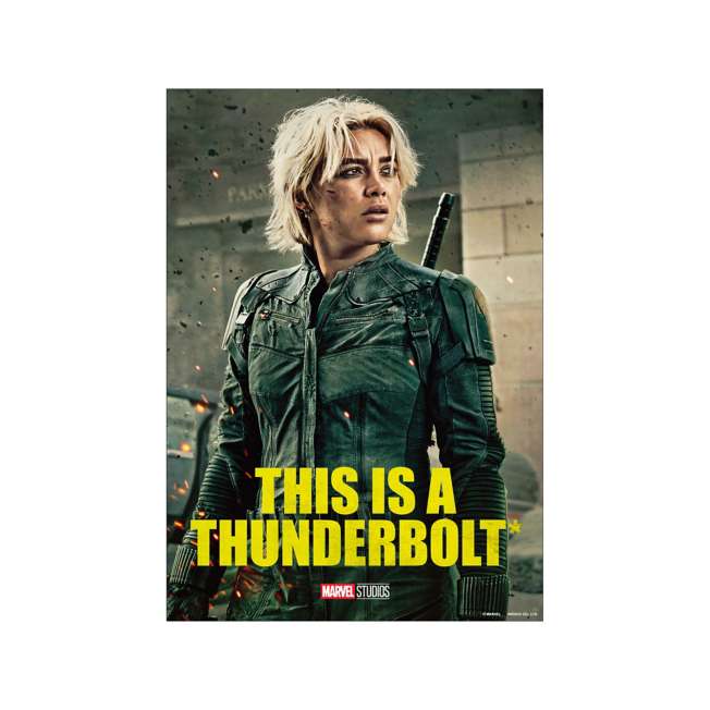 Set de 6 pósteres A4 de Thunderbolts*