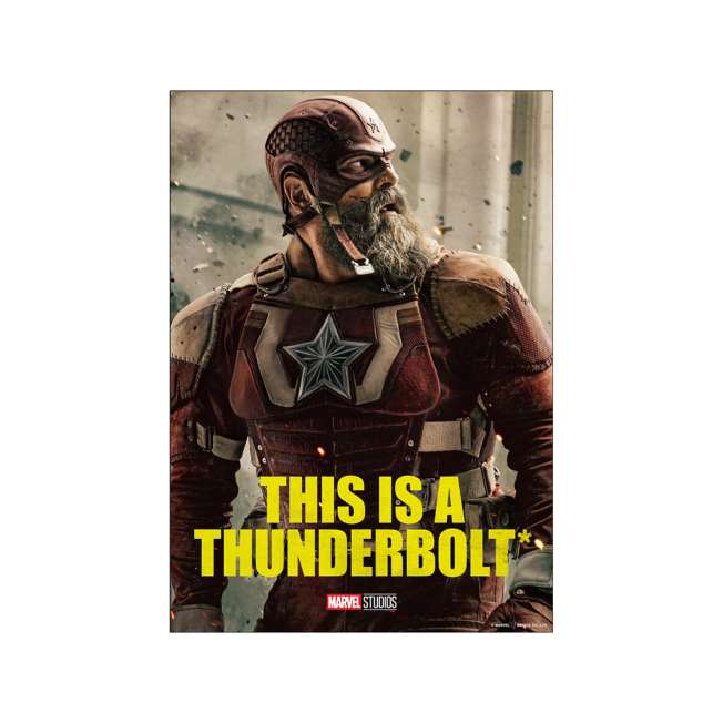 Set de 6 pósteres A4 de Thunderbolts*