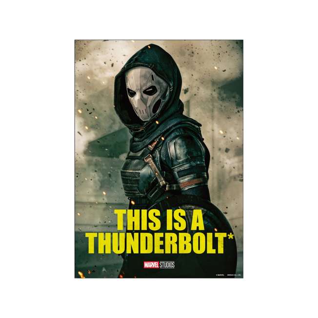 Set de 6 pósteres A4 de Thunderbolts*