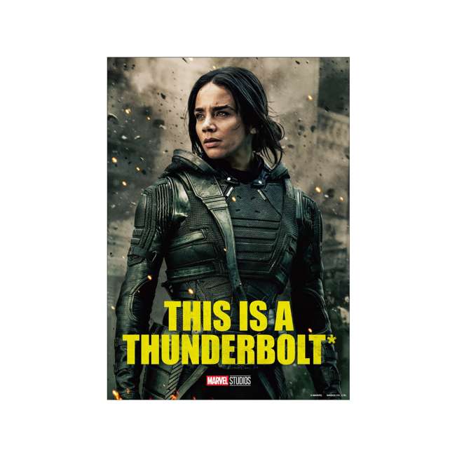 Set de 6 pósteres A4 de Thunderbolts*