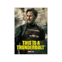 Set de 6 pósteres A4 de Thunderbolts*