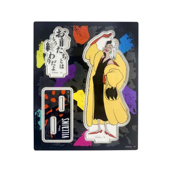 Figura acrílica de Cruella – Power Word Villains