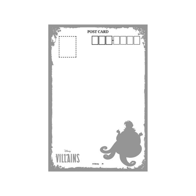 Postal foilada Power Word Villains: Úrsula
