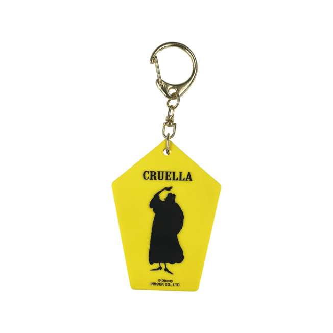 Llavero acrílico de dos capas de Cruella