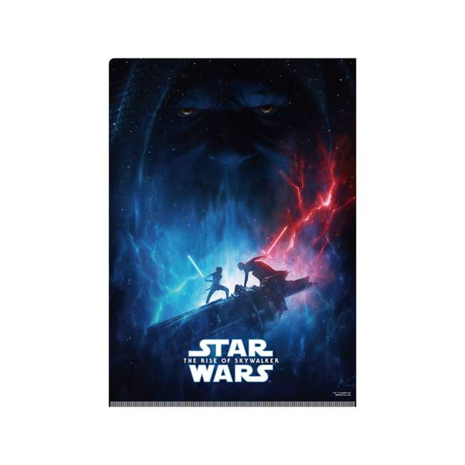 Set de 3 carpetas transparentes Star Wars: Episodios 7-9