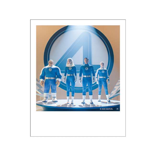 Fantastic Four: First Steps - fototarjetas estilo Polaroid