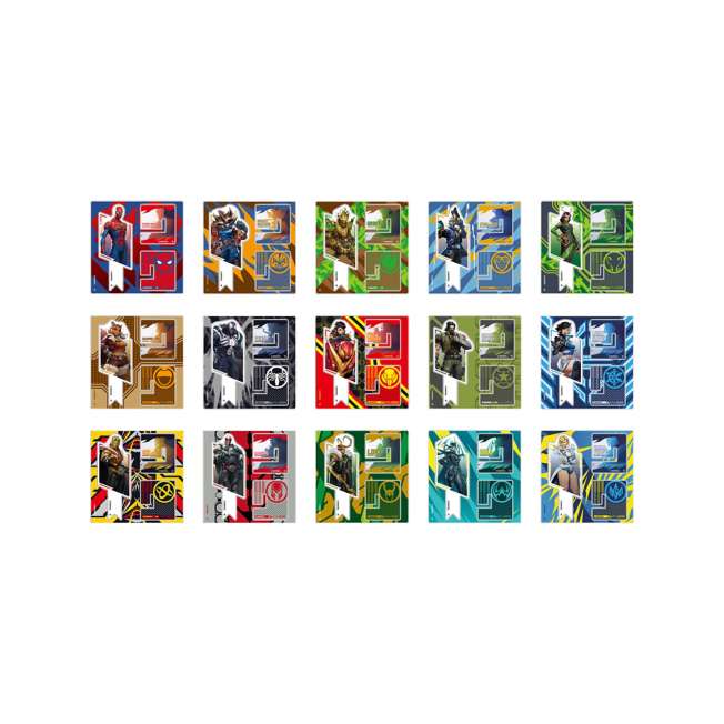 Set completo de soportes acrílicos Marvel Rivals B
