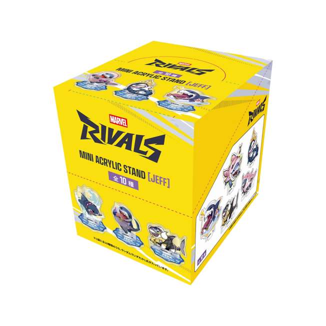 Marvel Rivals: caja de 10 soportes acrílicos mini de Jeff