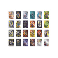 Colección de tarjetas metálicas Marvel Rivals