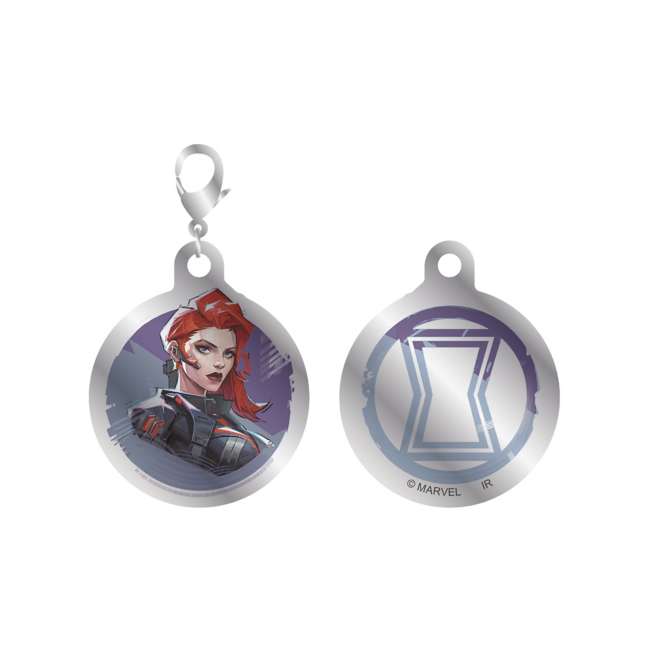 Set de 15 dijes acrílicos espejo de Marvel Rivals
