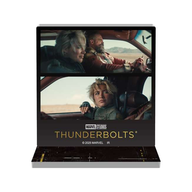 Thunderbolts*: soporte acrílico cuadrado sorpresa