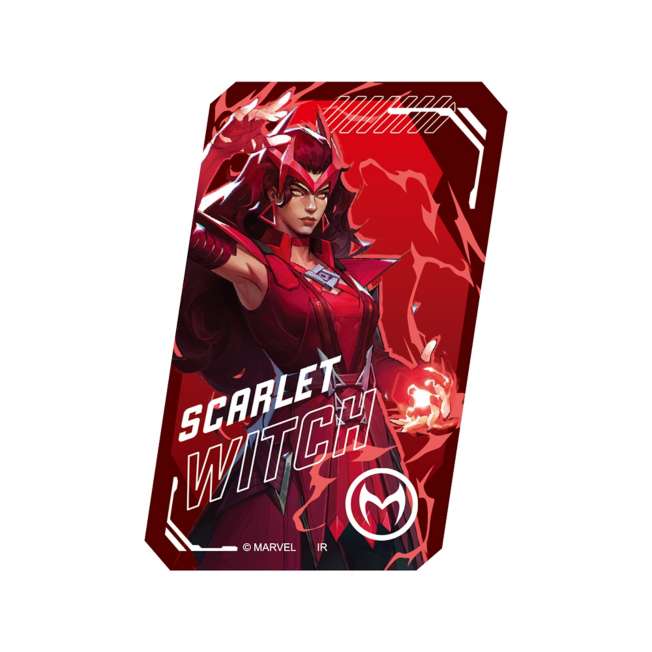 Set de 7 stickers transparentes de Marvel Rivals
