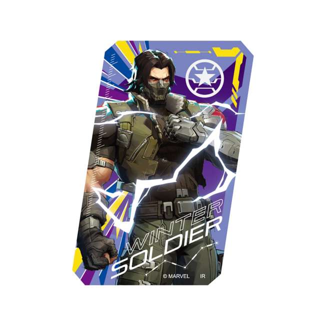 Set de 7 stickers transparentes de Marvel Rivals