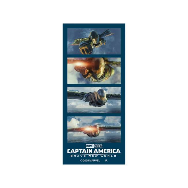 Colección de stickers de Capitán América: Un nuevo mundo