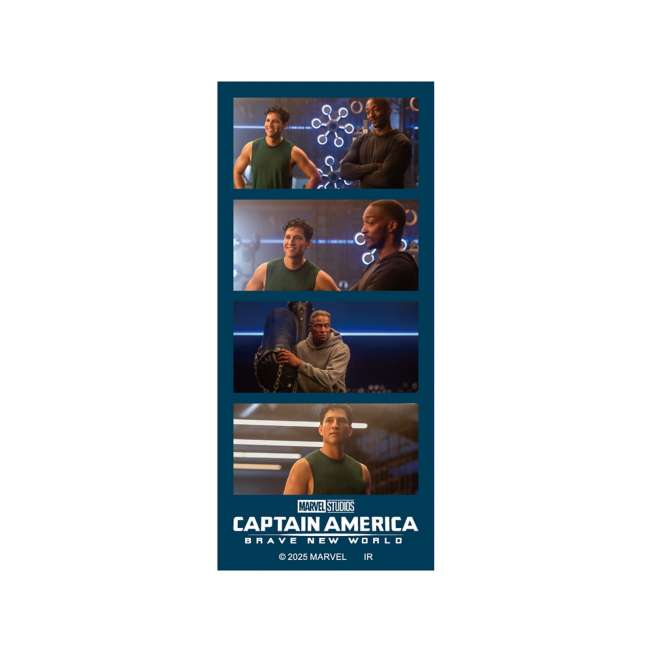 Colección de stickers de Capitán América: Un nuevo mundo