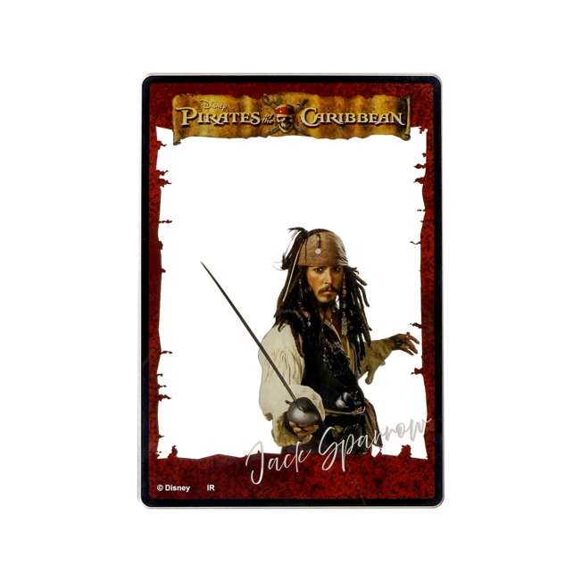 Tarjeta acrílica Piratas del Caribe: El cofre de la muerte